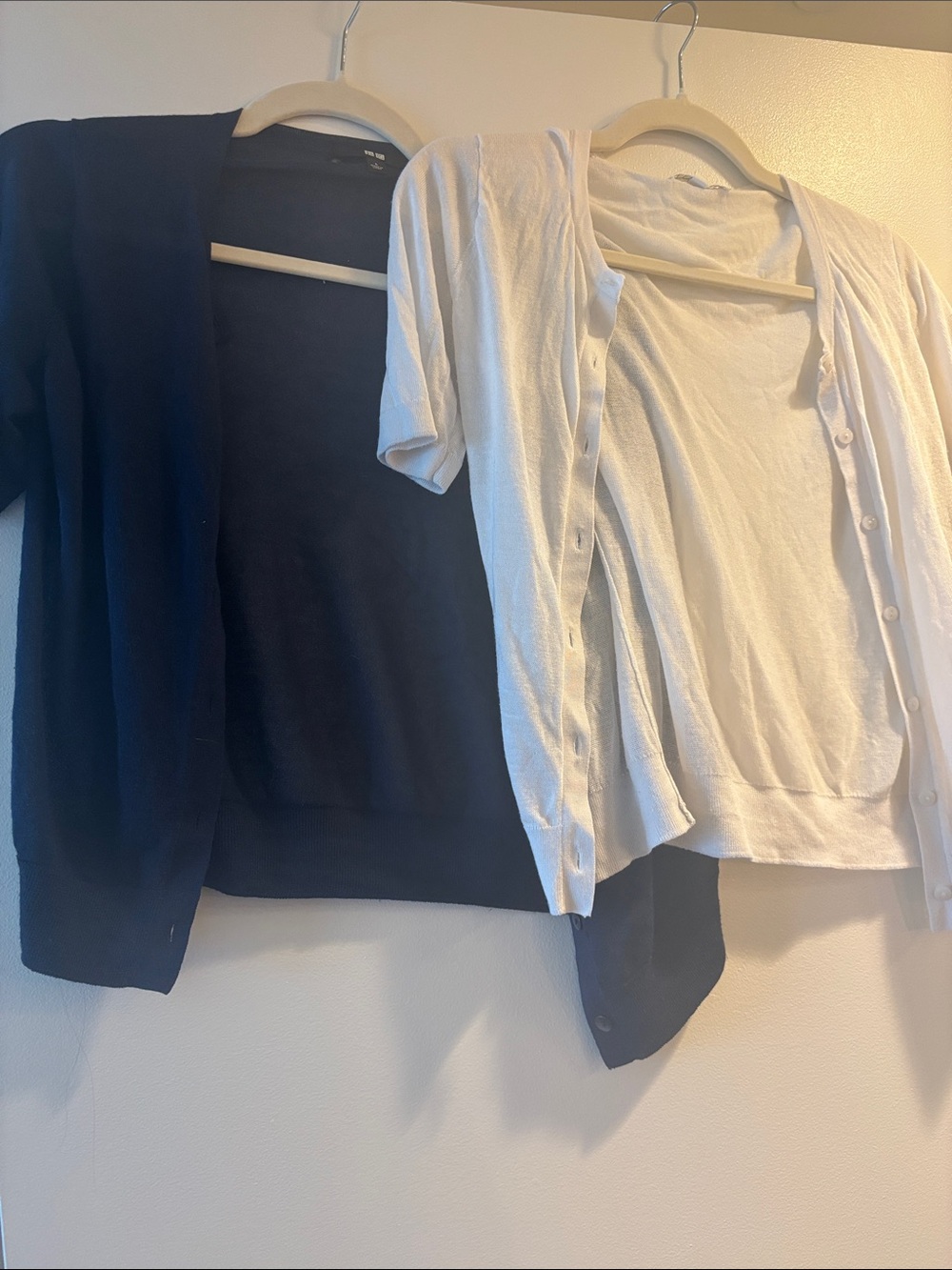 Uniqlo Airism Cropped UV Cardigan x 2
